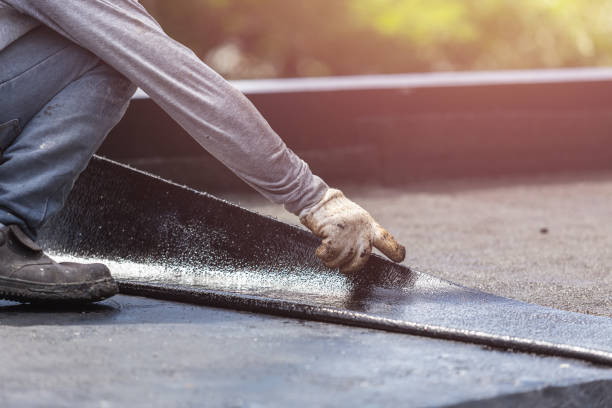 Professional Crawl Space Encapsulation technician working in Pentwater, MI